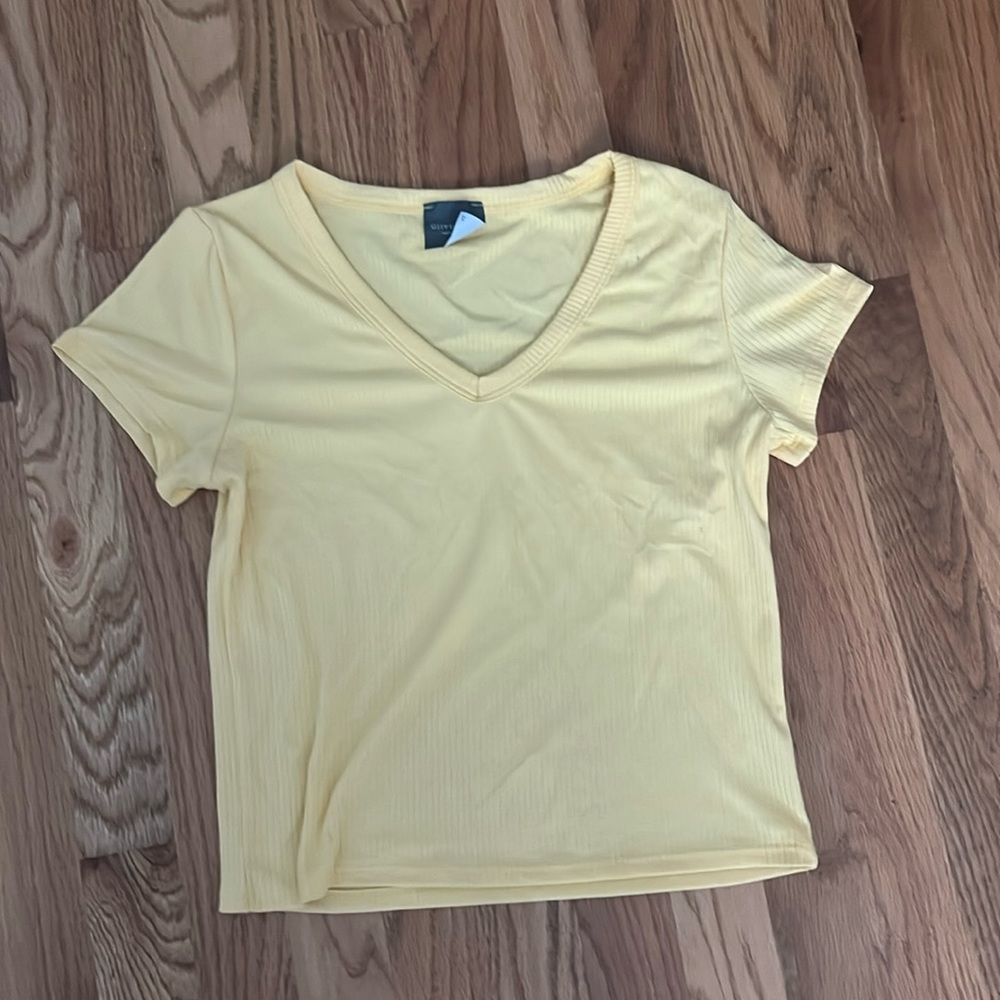 soft v-neck t-shirt